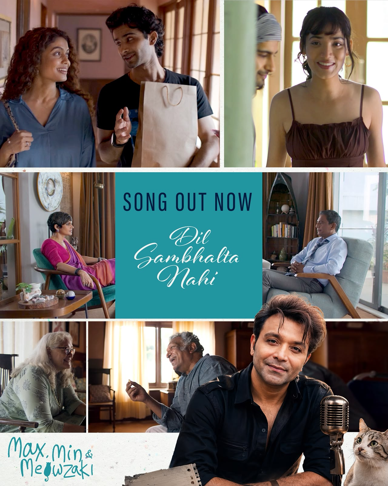 Shael Oswal Makes His Playback Singing Debut with Dil Sambhalta Nahi; Award-winning Film Max, Min & Meowzaki Unveils Its First Song